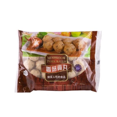 Fläskbollar Med Svamp Fyllning Fryst 360g  Authentic Spanien