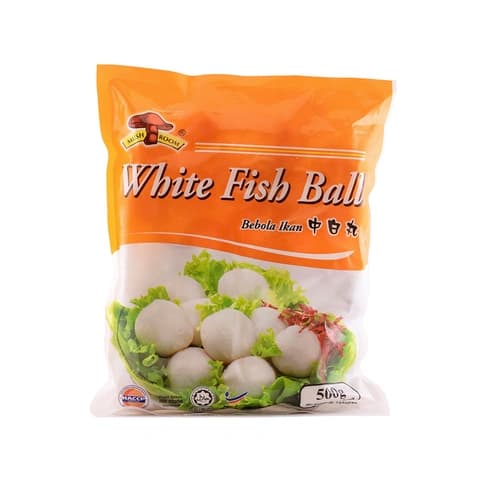Fiskbollar Medium Fryst 500g Mushroom Malaysia