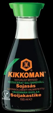 Sojasås Less Salt Med Dispenser 150ml Kikkoman
