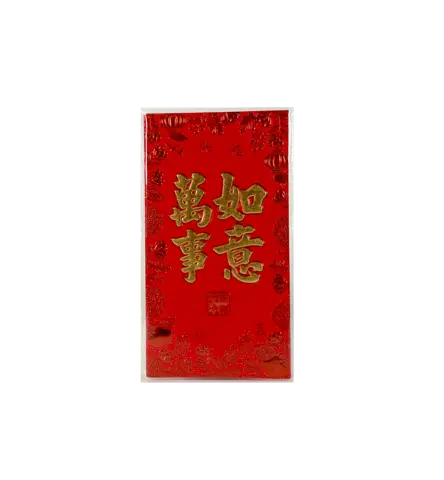 Röd Kuvert 6st/påse Wan Si Ru Yi Kina