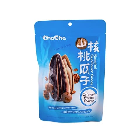 Solrosfrön Valnöt Smak 160g Cha Cha Kina