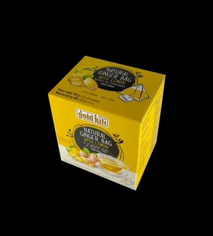 Snabbdryck Ingefära Med Citron Smak 3gx20st/Förp Gold Kili Singapore