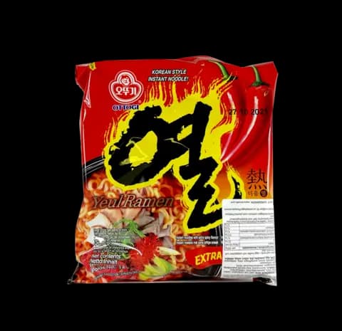 Snabbnudlar Yeul Ramen Extra Stark 120g Ottogi Korean