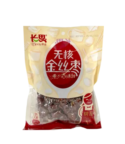 Jujubär Torkade utan kärna 250g - Chang Si Kina