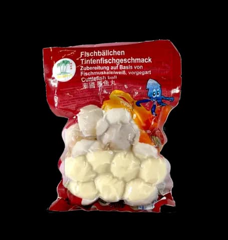 Bläckfisk Bollar Fryst 200g TCT Thailand
