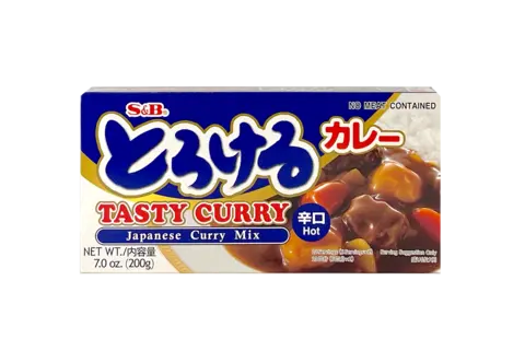 Torokeru Curry Hot 200g S&B Japan