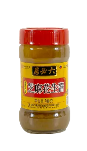 Sesampasta Med Jordnötter 300g Liu Bi Ju Kina