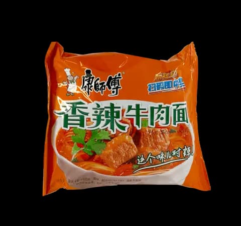 Snabbnudlar Spicy Biff Smak 104g KSF Kina