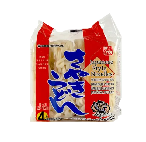 Udon Fryst 1kg (4pc) Sundelin Sanusi Japan