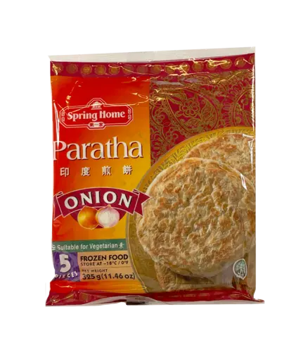 Roti Paratha Pancake Med Lök Smak Fryst 320g Spring Home Singapore