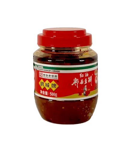 Sojabönsås Chili i Olja 500g Pi Xian Juan Chen Kina