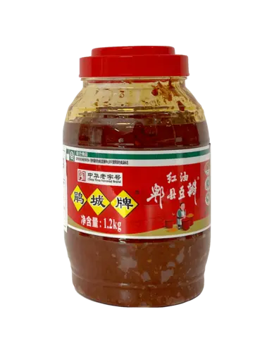 Sojabönsås Chili i Olja 1,2kg Pi Xian Juan Chen Kina