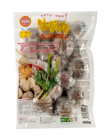 Köttbullar Beef Med Sena Fryst 500g Tan Hung Frankrike