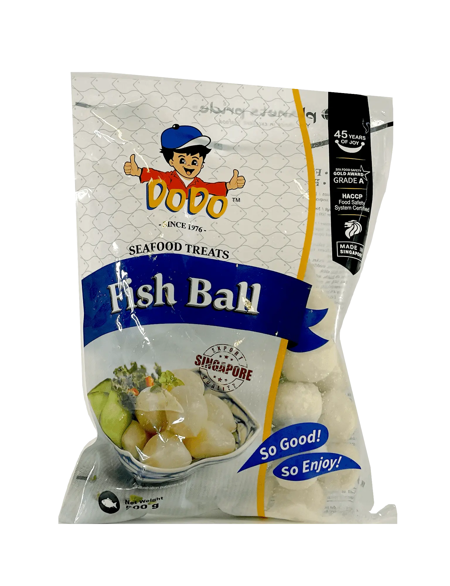 Fiskbollar Fryst 500g Dodo Singapore