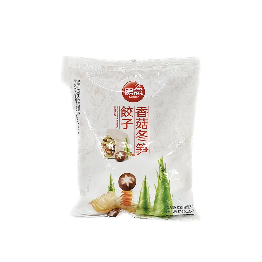Dumpling Med Svamp/Bambuskott Fyllning Fryst 500g Synear Kina