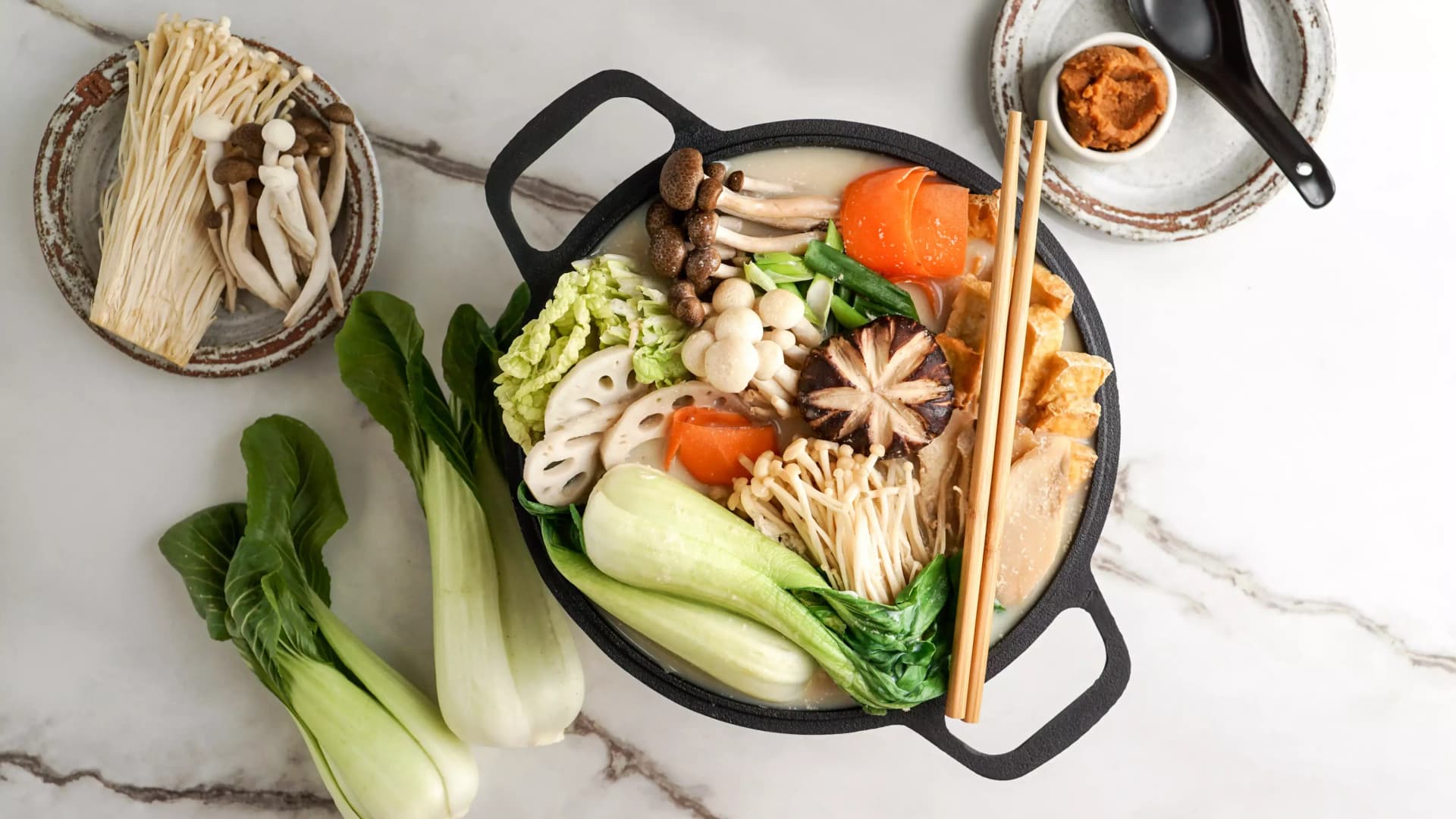 Hotpot kväll för 2-4 personer - Vegan&Glutenfri paket