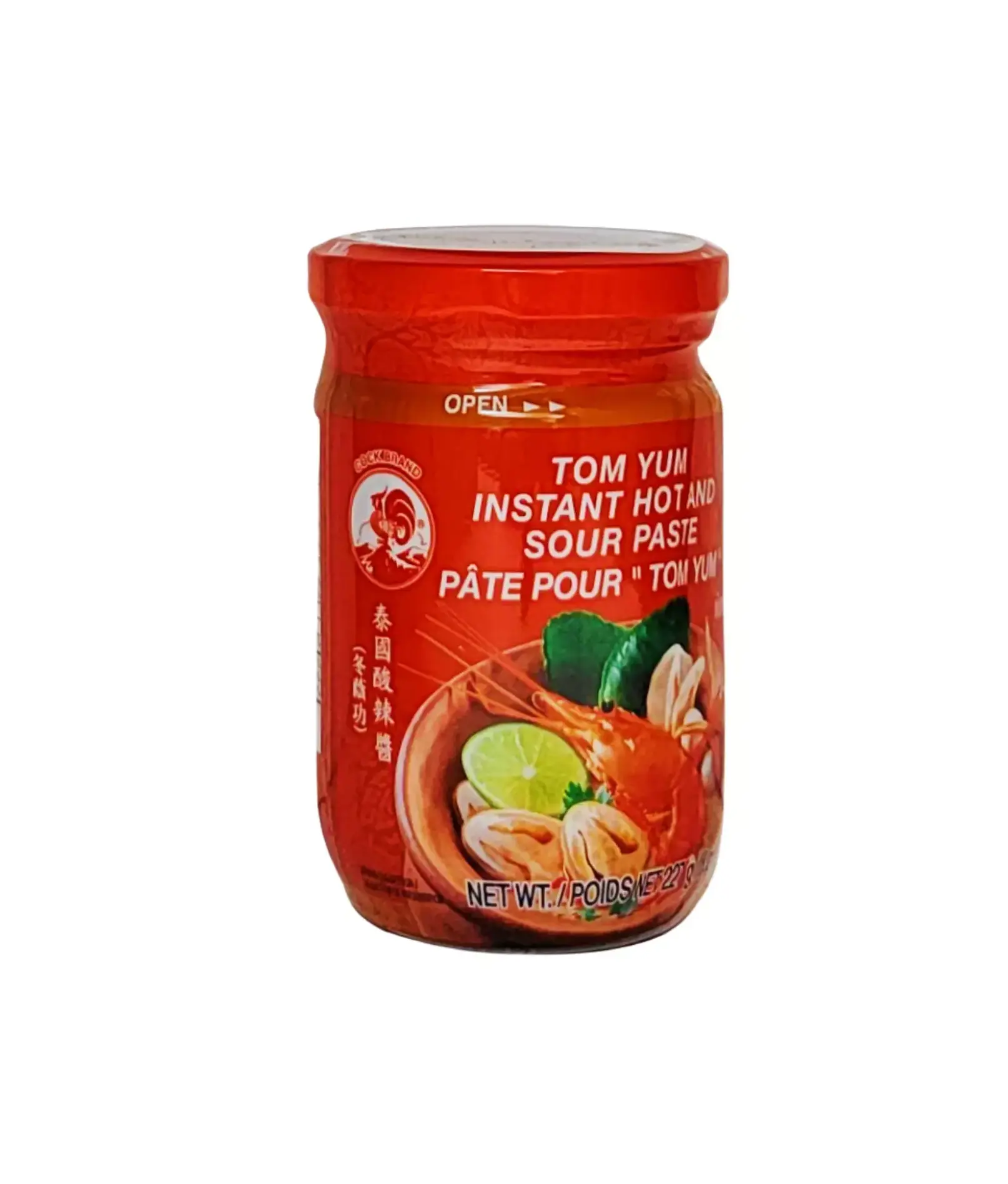 Snabb Tom Yum Räkpasta 227g Cock Thailand