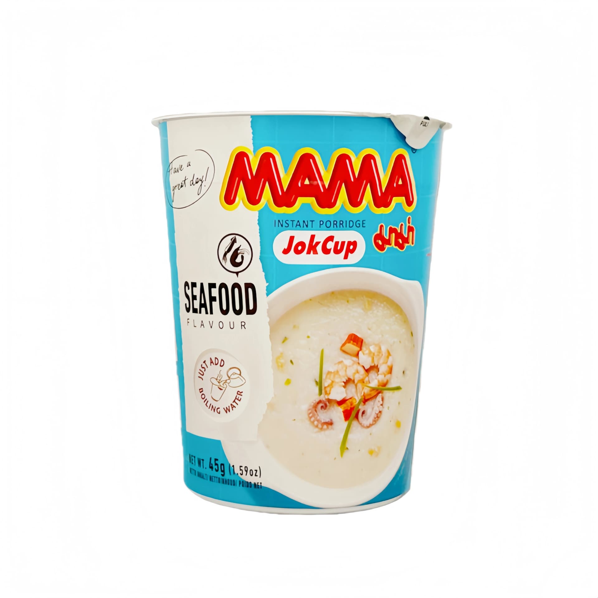 Snabb Gröt JokCup Skaldjur Smak 45g Mama Thailand
