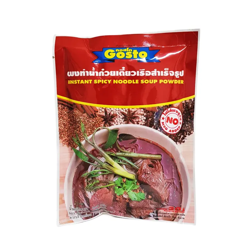 Spicy Nudelsoppa Buljong 208g Gosto Thailand