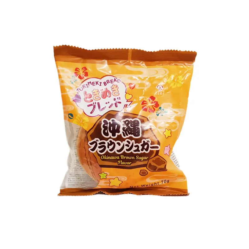Bröd Brunt Socker 70g Tokimeki Japan