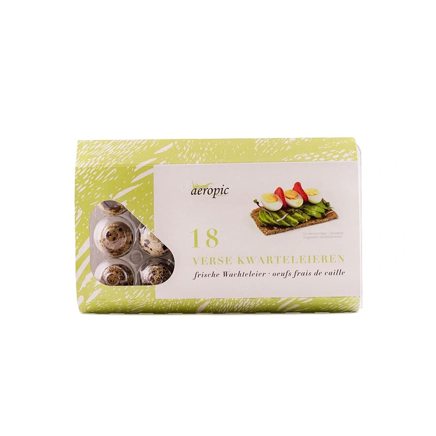 Vaktelägg Färska 18pcs/ask