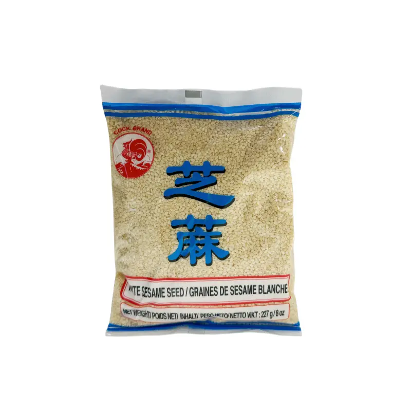 Sesamfrön Vit 227g Cock Brand Thailand