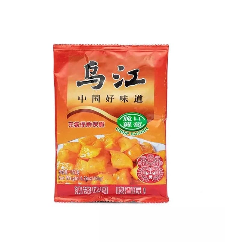 Konserverad Rättika Krispig 150g Wujiang Kina