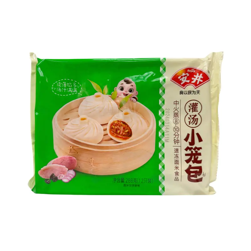 Fläsk Dumpling/Siu Loong Bun Fryst 288g Anjoy Kina
