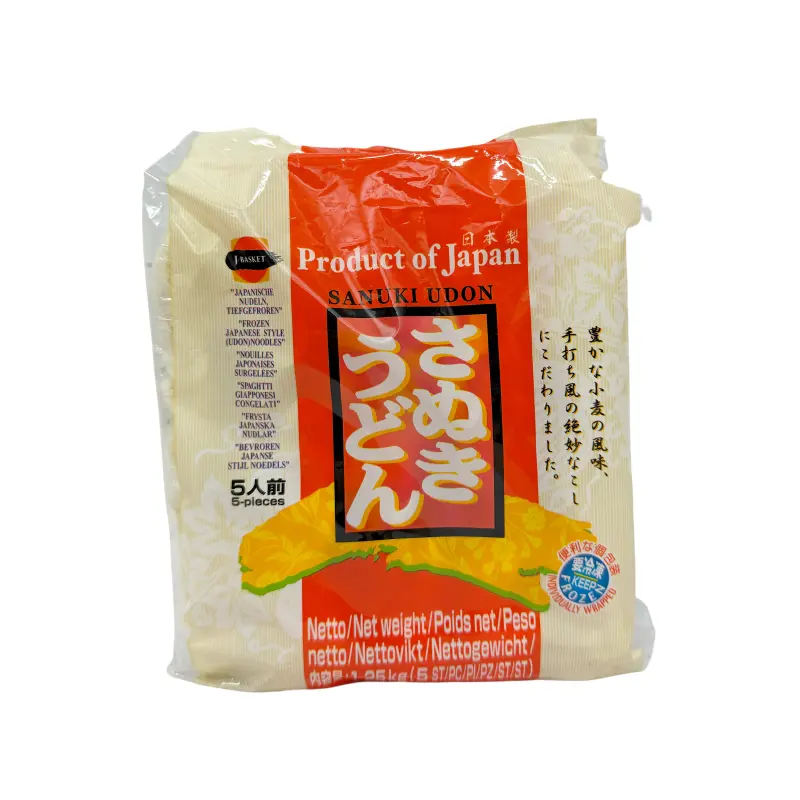 Udon Fryst 1,25kg (5pc) J-Basket Japan