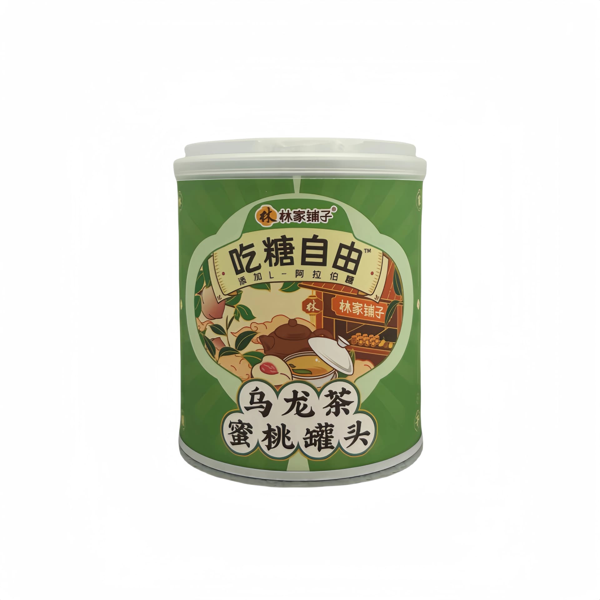 Konserverad Frukt Persika Olong Smak 312g LJPZ Kina