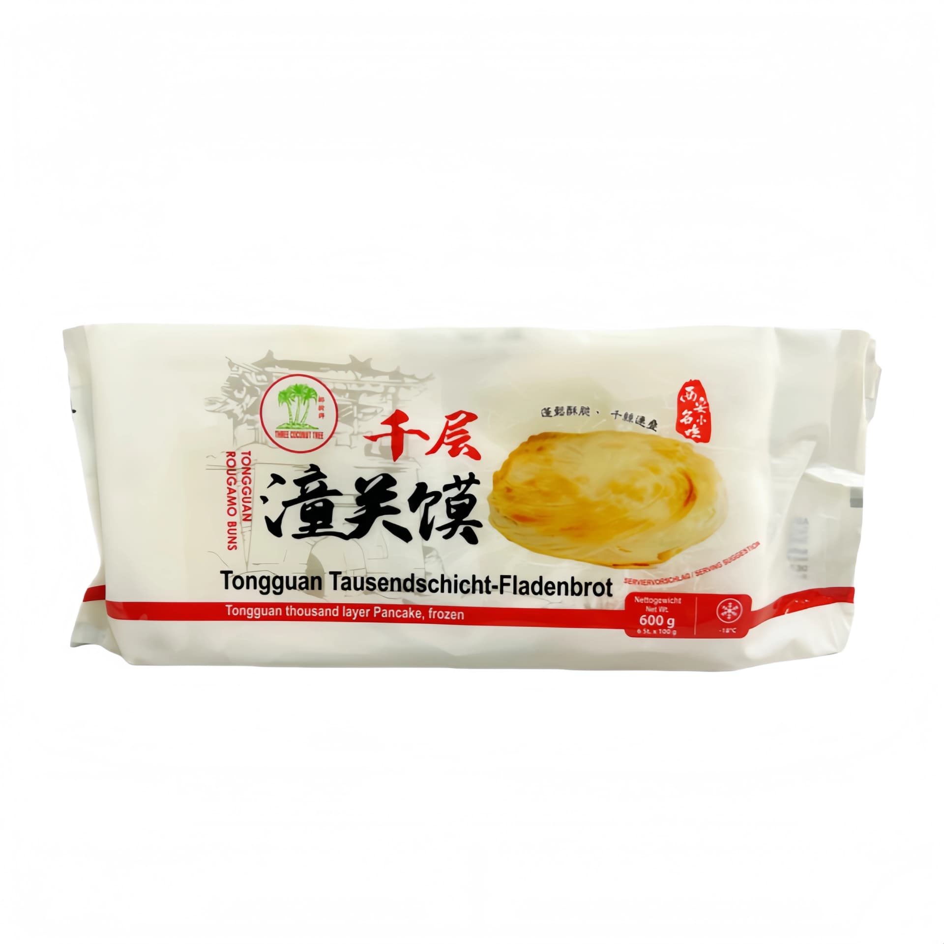 Flerskiktsbröd Tong Guan Fryst 600g TCT Kina