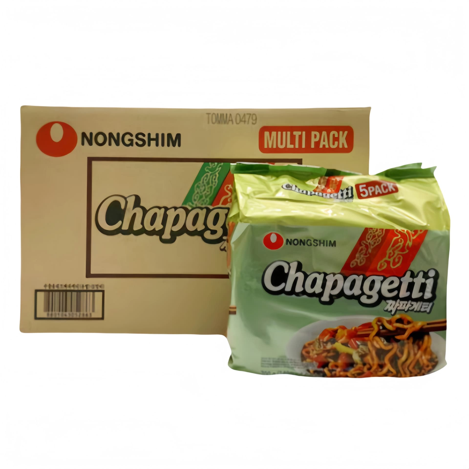 Snabbnudlar Chapaghetti 8x5x140g/Krt Nongshim Korea