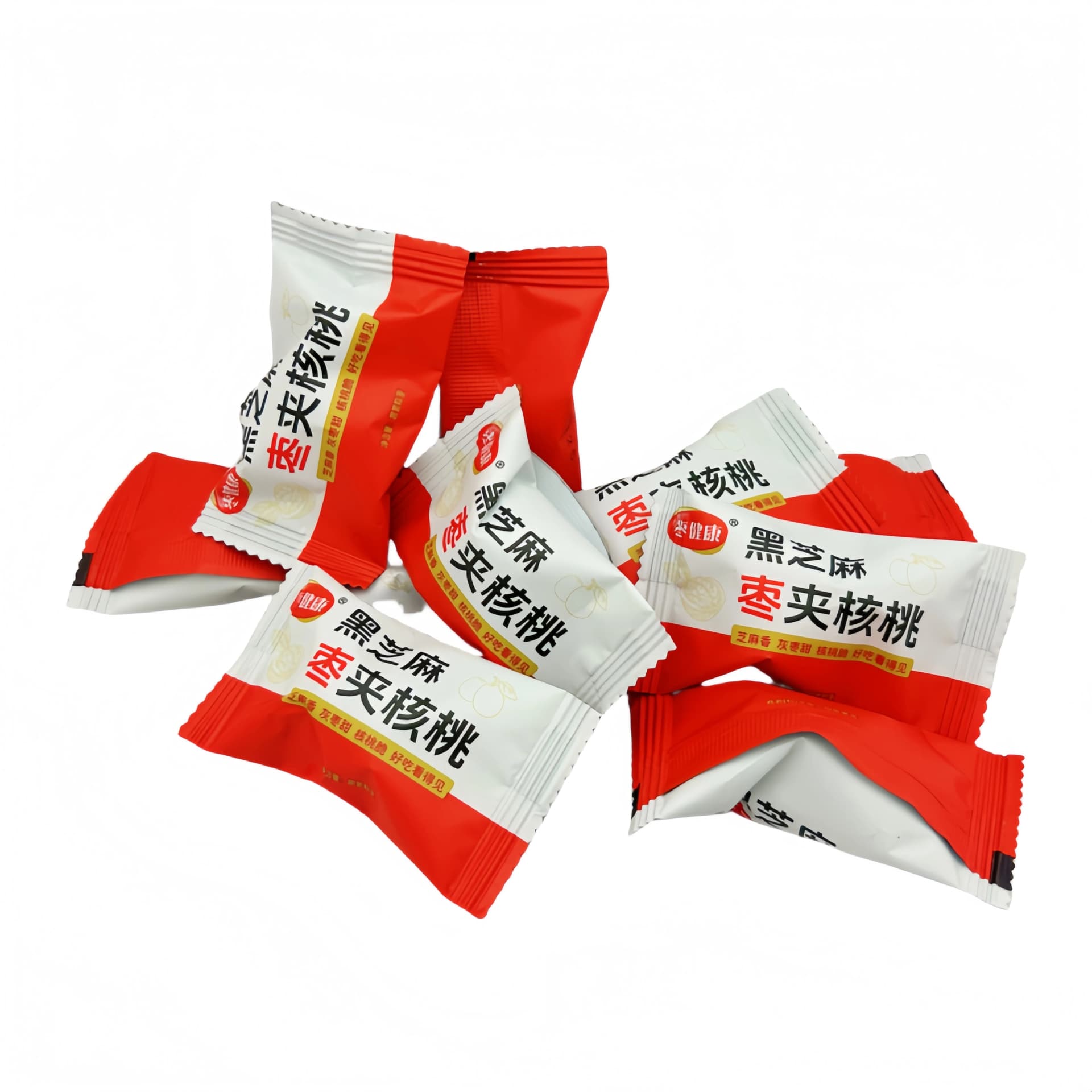 Svart Sesam/Jujube Med Valnötter 10st/paket ZJK Kina