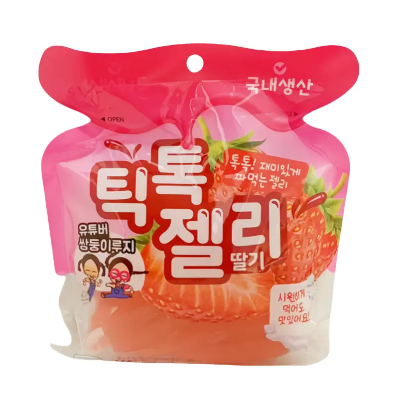 Dryck Jelly Med Jordgubbar Smak 160g Kunyoung Korea