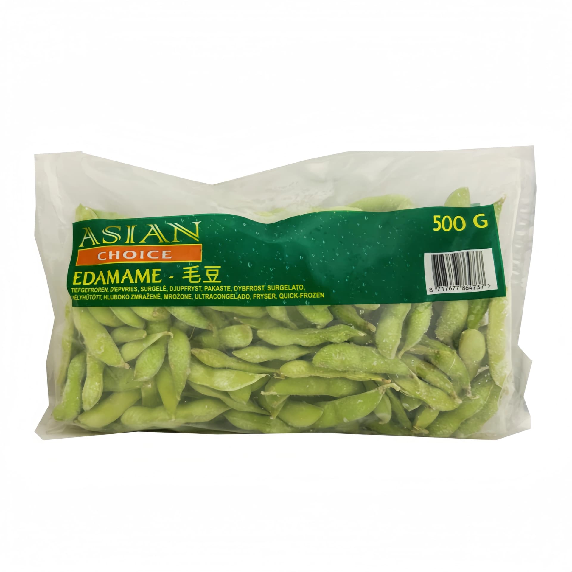 Edamame Sojabönor Med Skal Fryst 500g Asian Choice Kina