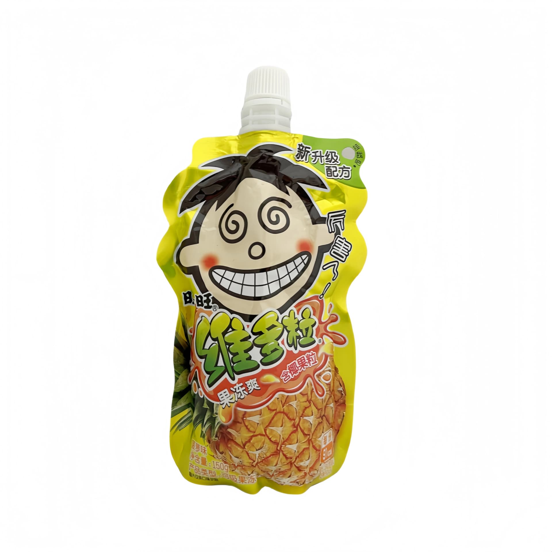 Dryck Jelly Ananas Och Kokos Smak 150g Want Want Kina