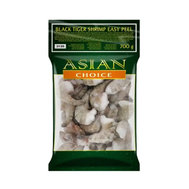 Black Tiger Räkor HLSO/EZP 21/25 Fryst 700g Asian Choice Bangladesh