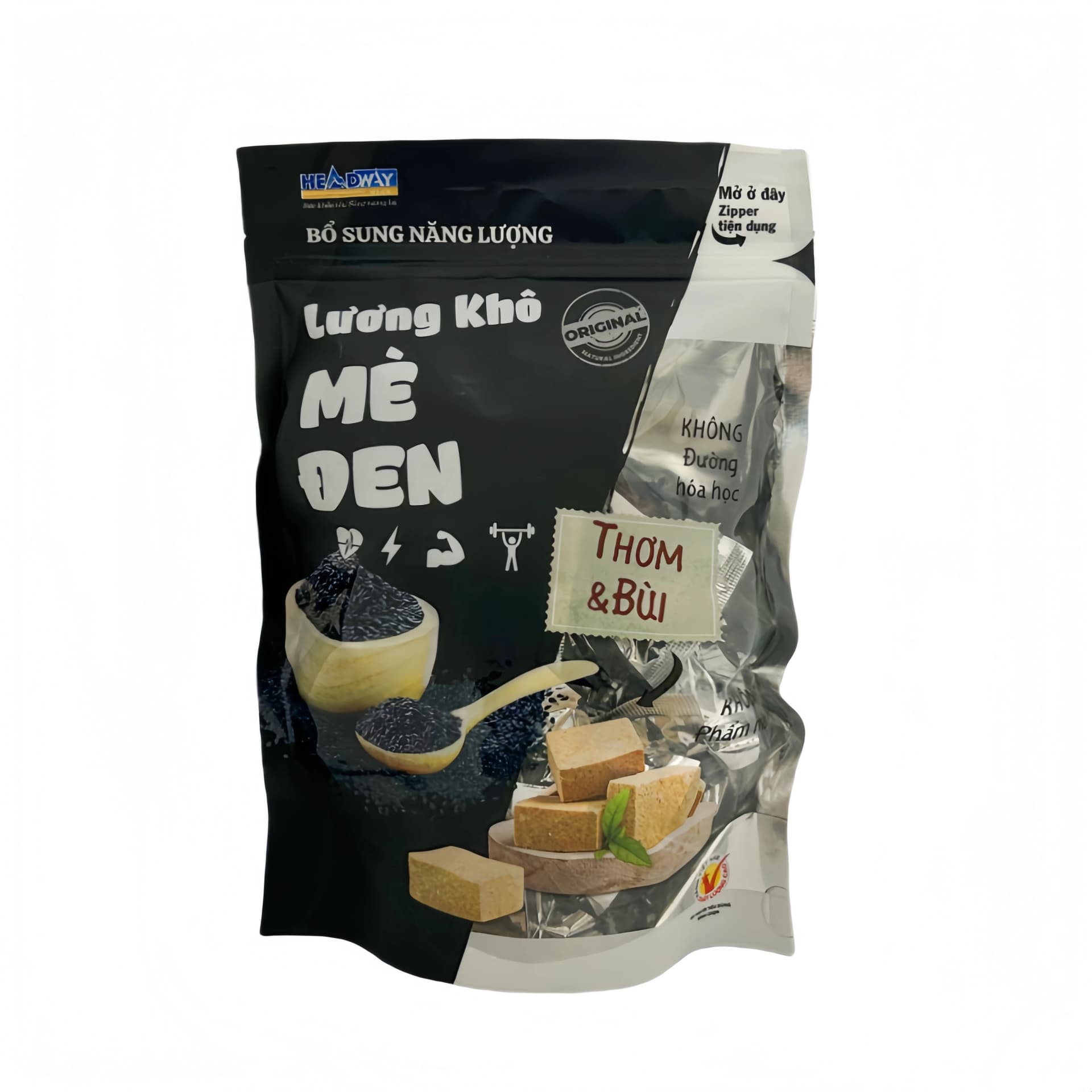 Kaka Med Svart Sesamfrön Smak 250g Luong Kho Rong Bien Vietnam