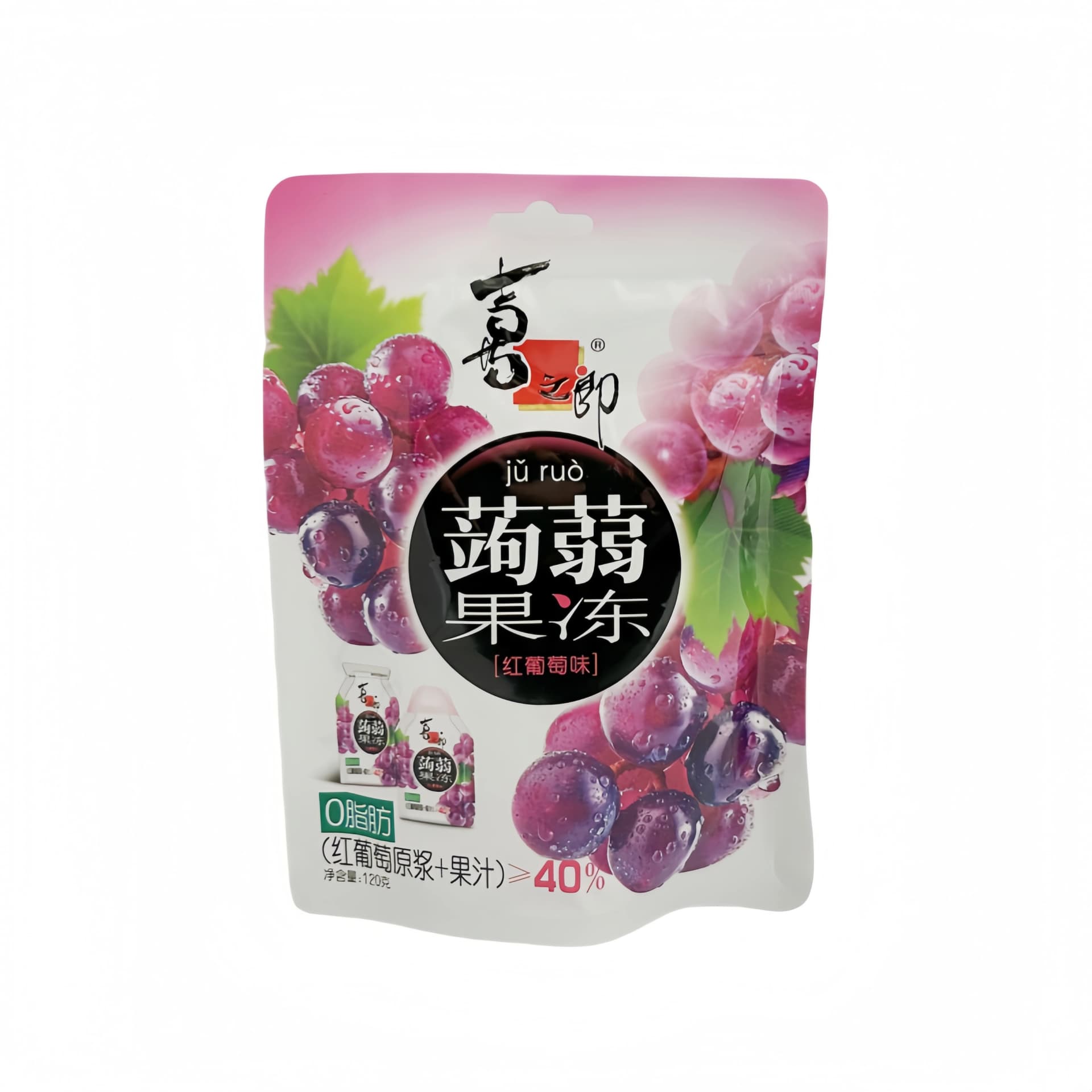Fruit Jelly Med Vindruva Smak 120g XZL Kina