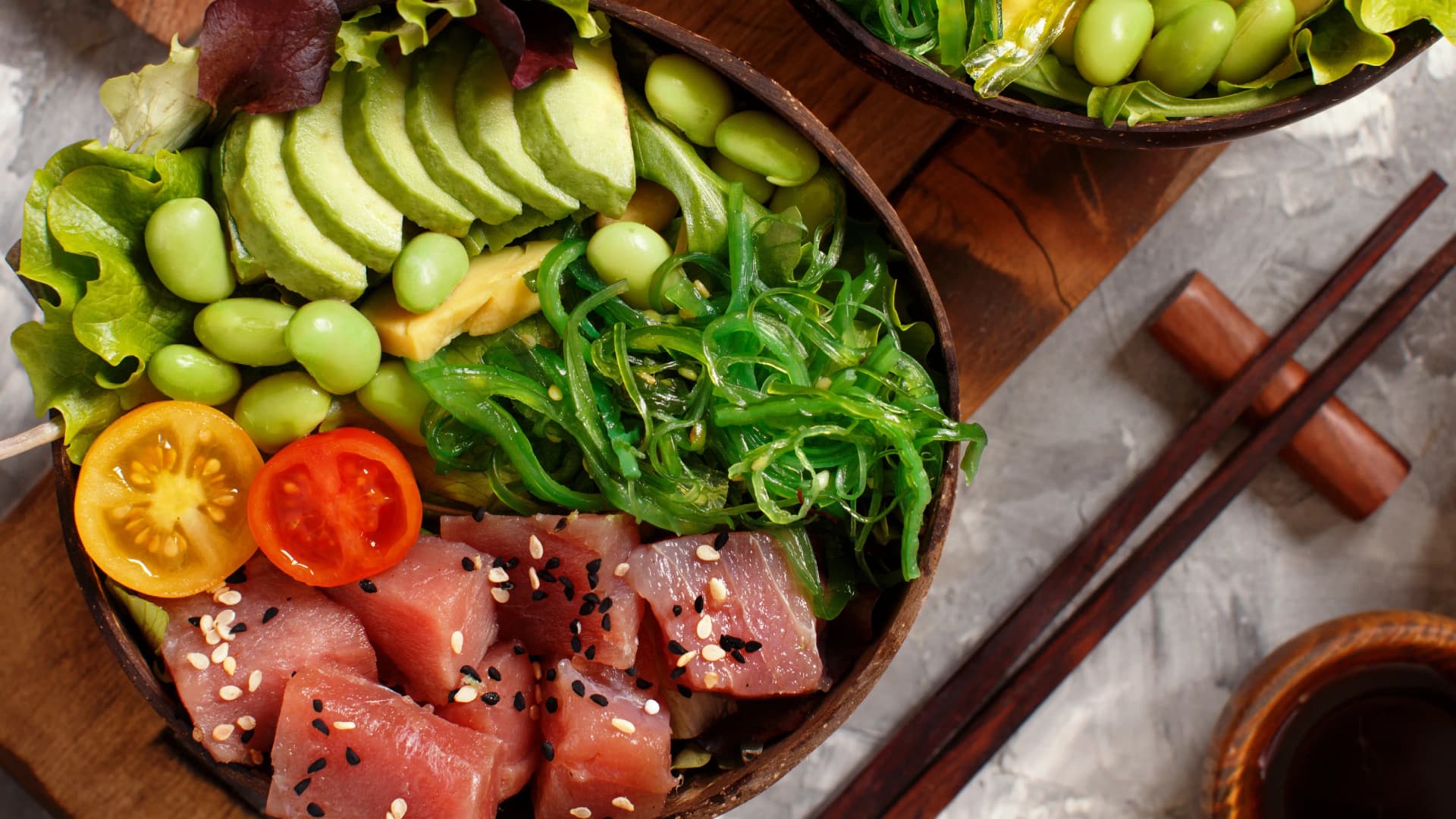 Poke bowl - Tonfisk