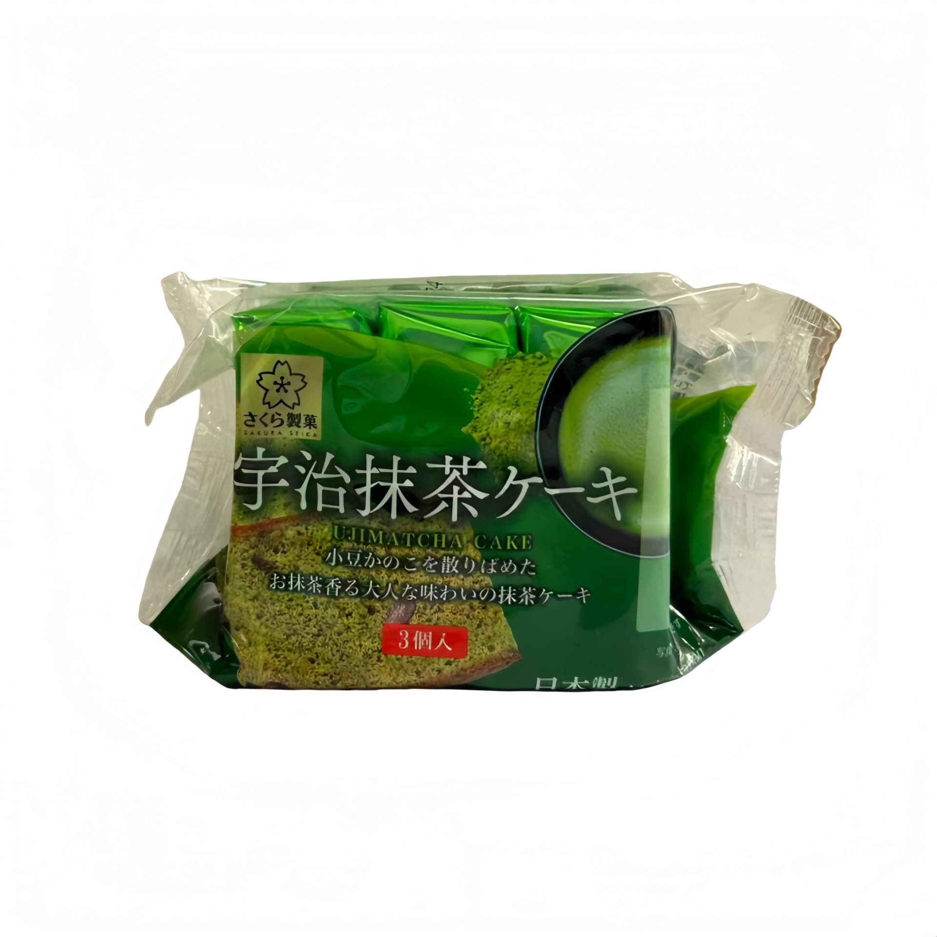 Kaka Matcha Smak 120g Sakura Seika Japan