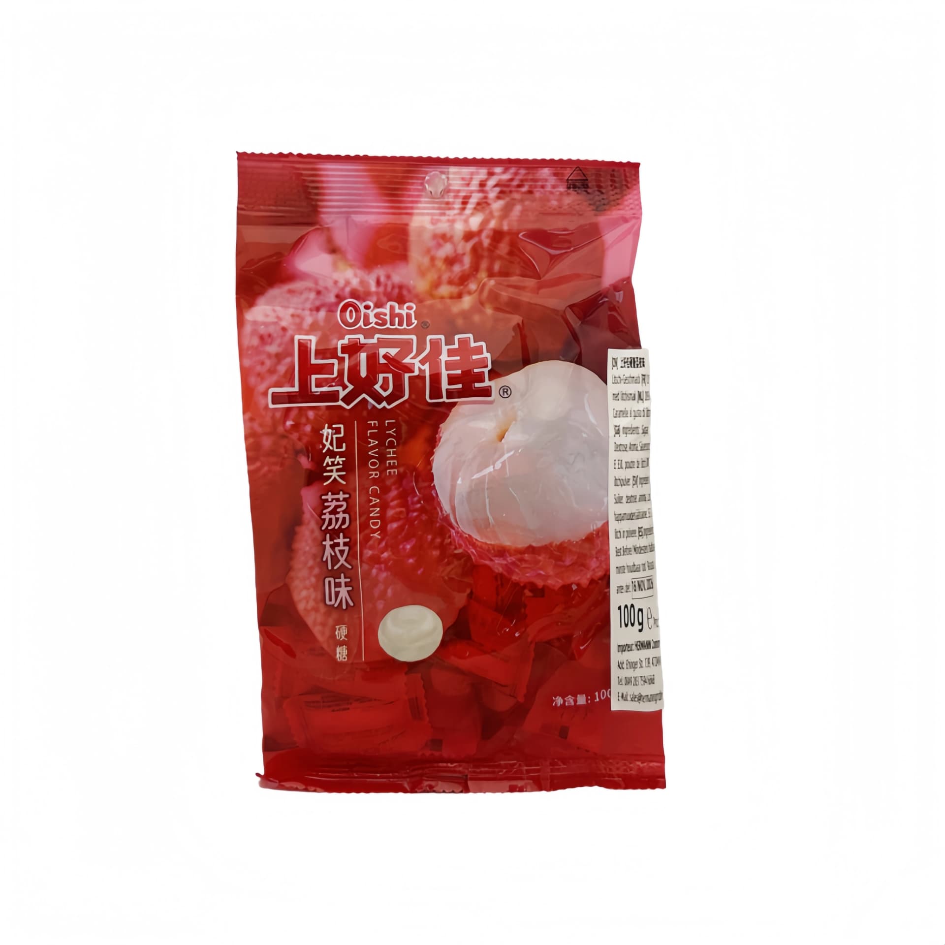 Godis Med Lychee Smak 100g Oishi Kina