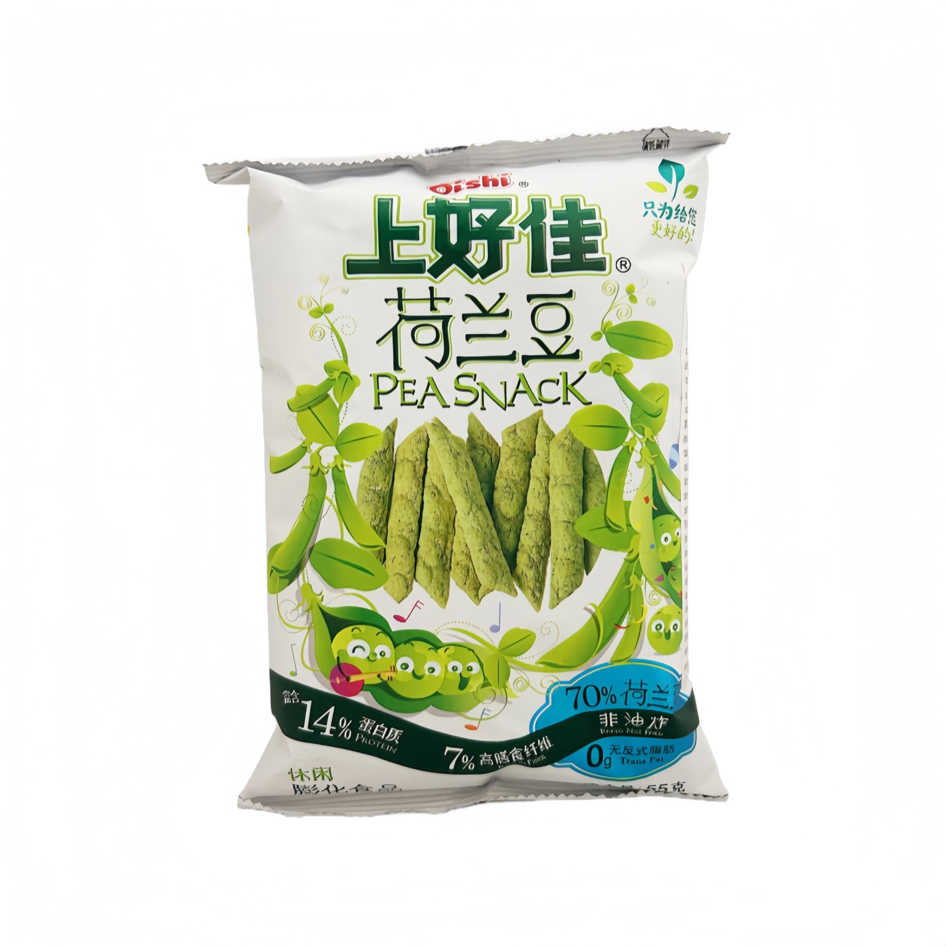 Snacks Sockerärtor 55g Oishi Kina