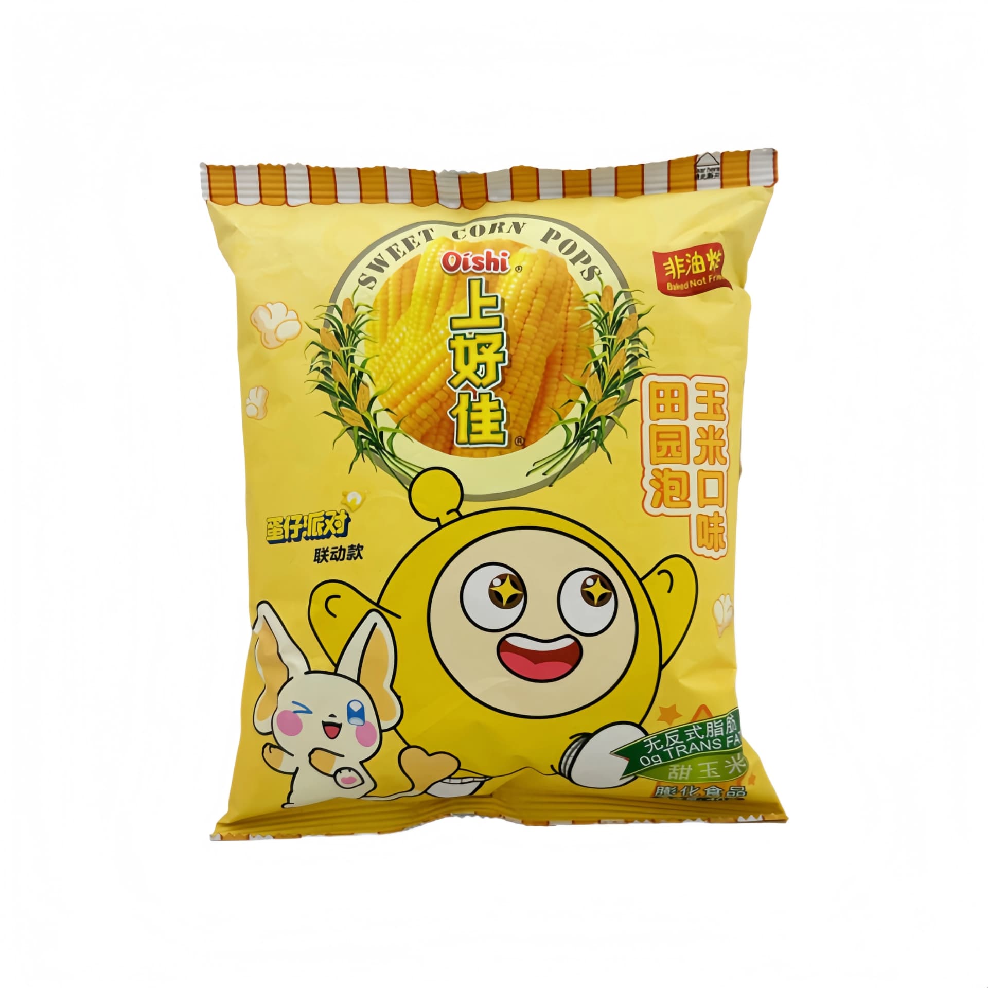 Söt Majspopps 40g Oishi Kina