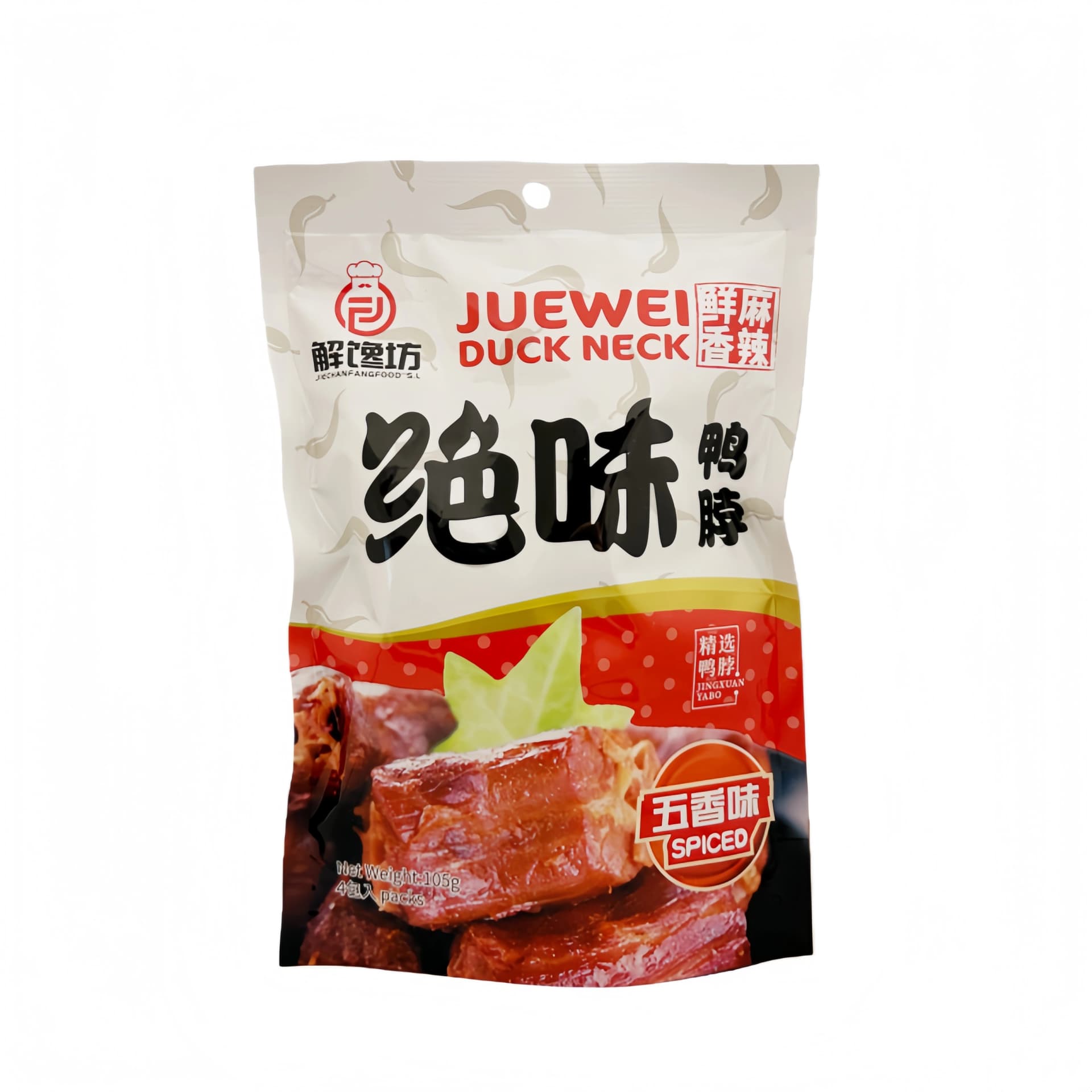 Marinerade Ankhals Med Femkrydda Mix Smak 105 g Jue Wei-Jie Chan Fang Food Spain