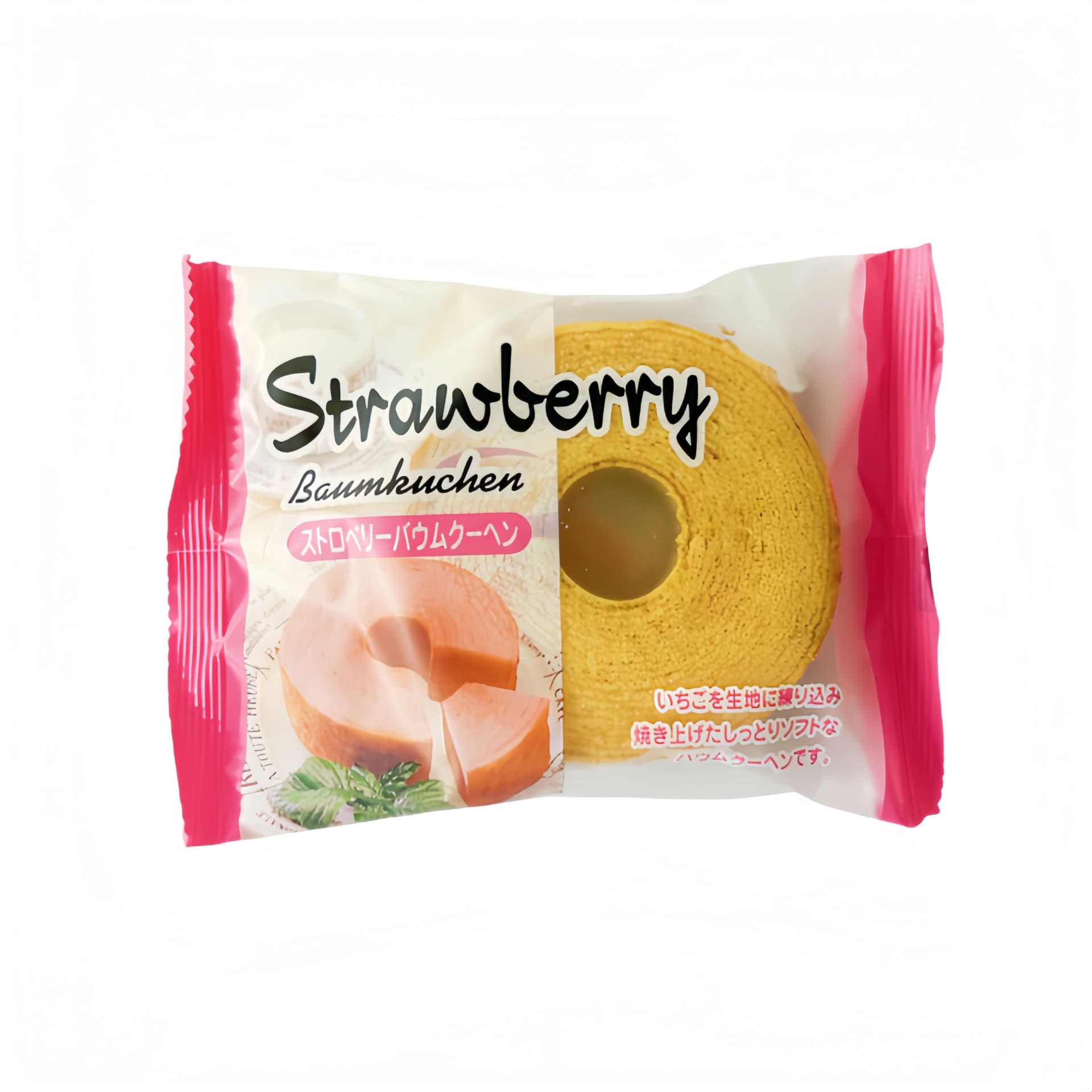 Jordgubbs Kaka 70g Baumkuchen Japan