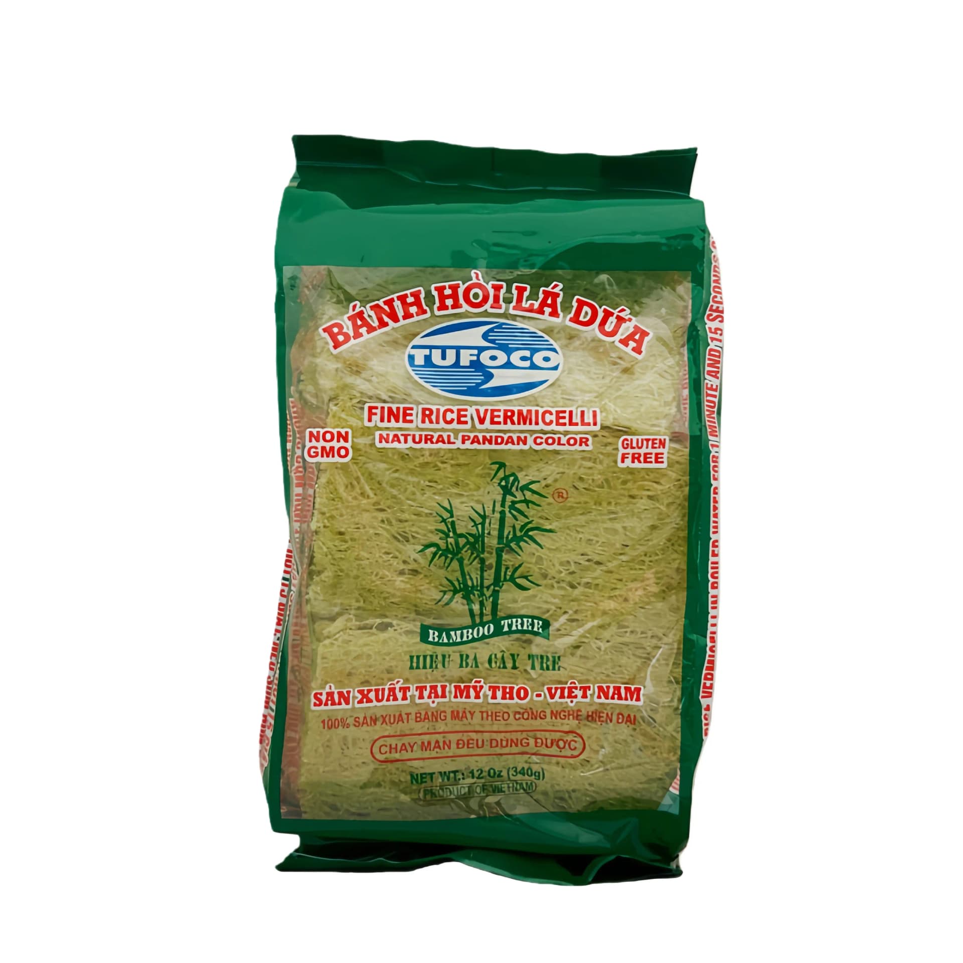 Risnudlar Banh Hoi Gluten Free 340g Square Bamboo Tree Vietnam