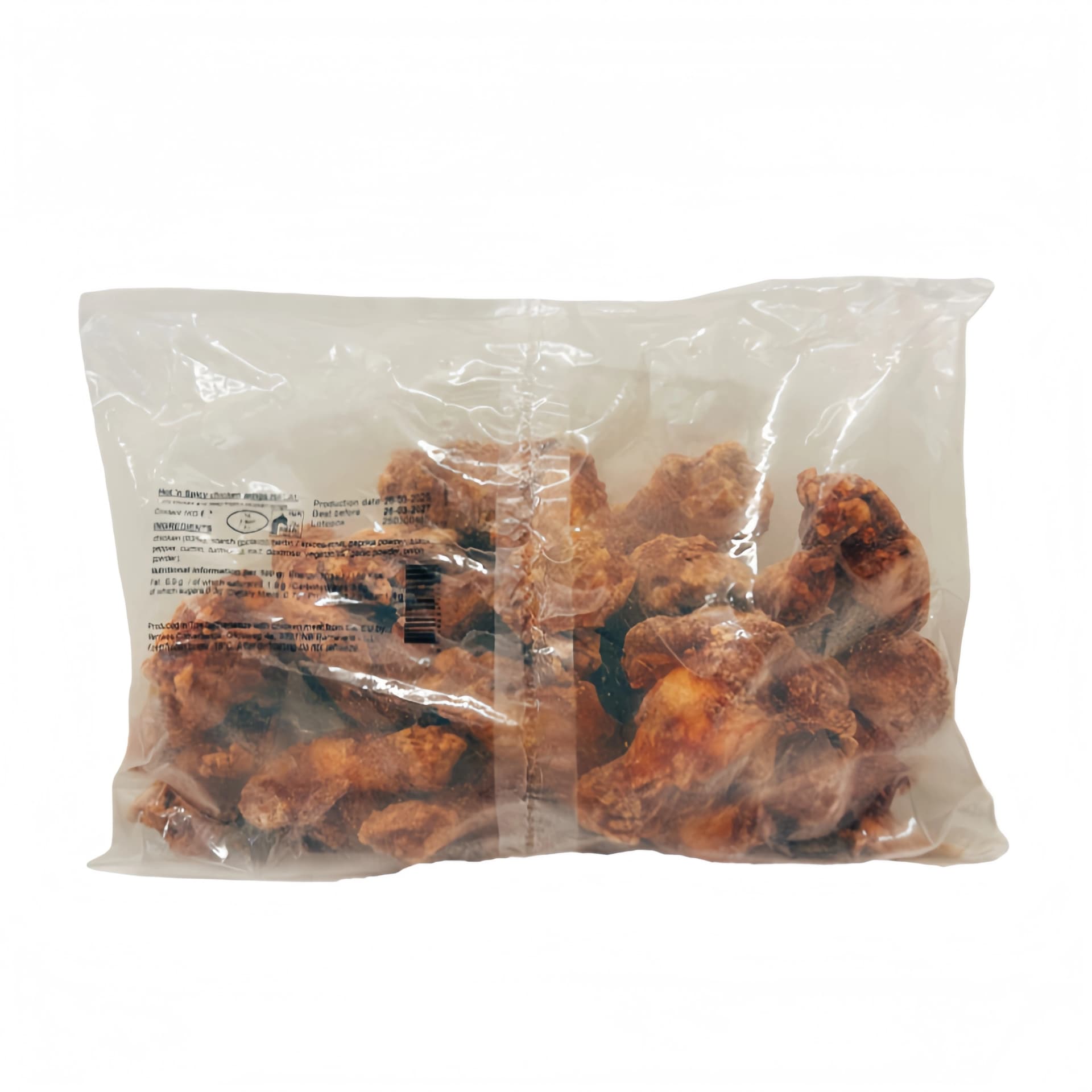 Hot'n Spicy kycklingvingar Fryst 1kg Halal Nederländerna