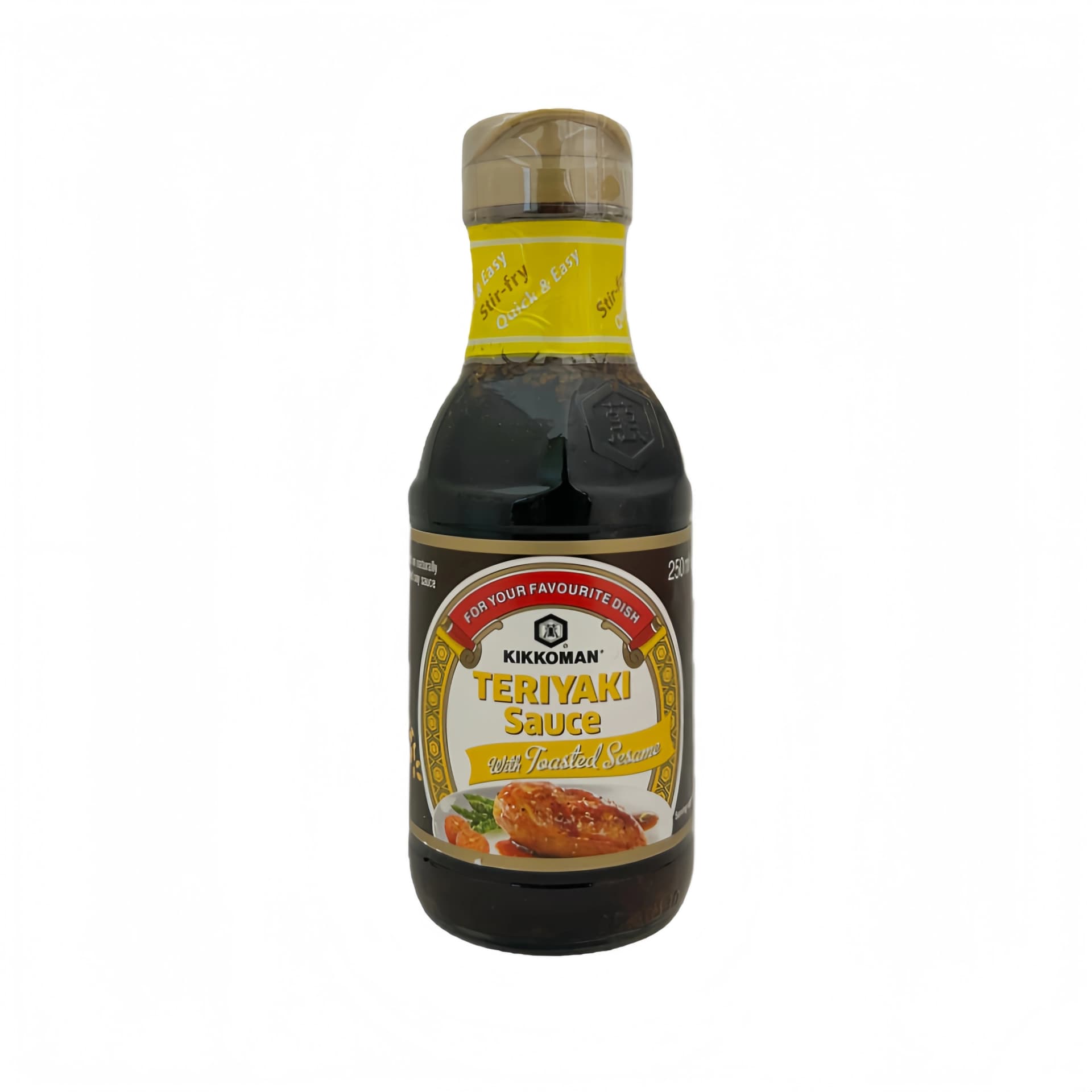 Teriyaki Woksås Med Rostad Sesam Smak 250ml Kikkoman Japan