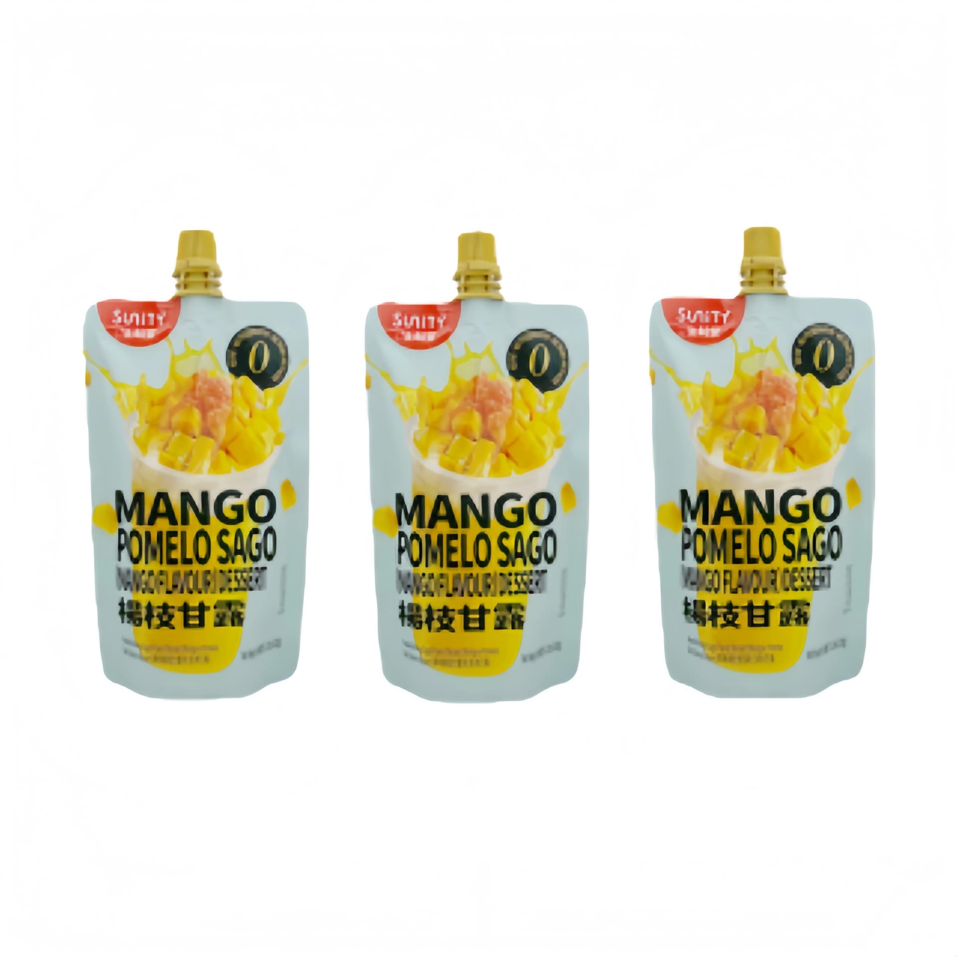 Gelé Med  Mango/ Sago / Pomelo-Mango  Smak  150g×3st Sheng He Tang Kina